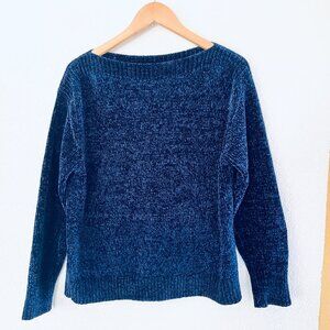 Fall Item: Tommy Bahama Women’s Chenille Sweater in Navy Blue, Size S